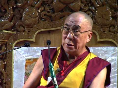H.H. the Dalai Lama teaching on Nagarjuna's Bodhichitta Commentary Part 1 (7/7)