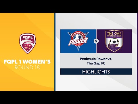FQPL 1 Women's R18 - Peninsula Power vs. The Gap FC Highlights