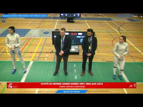 Sint Niklaas World Cup 2023 SWS - L8 - Theodora Gkountoura GRE v Lucia Martin-Portugues ESP