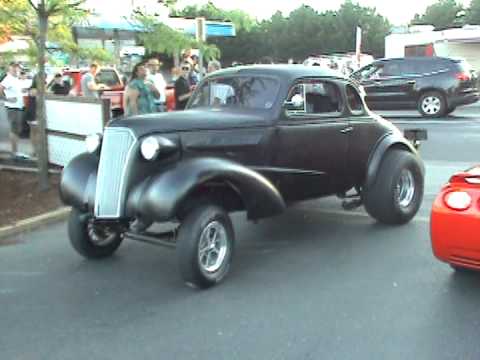 1937 Chevy coupe gasser