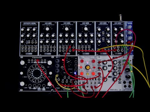 Funkstill-Filter Threek 13700 3 Pole VC Morphing filter and VCO GR 11-Rebach/ Minimod VCO- AJHSynth