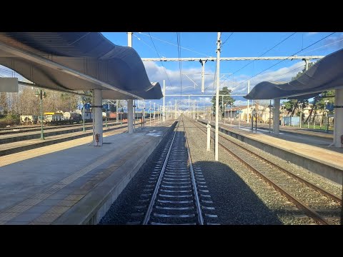 Intercity 51 from Leianokladi station until Tithorea station (Thessaloniki-Athens) 08/02/2026