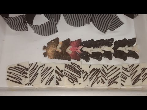 Chocolate garnishing by cake aart girish Pathak