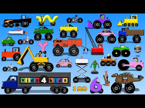100 Vehicles with Timmy Uppet