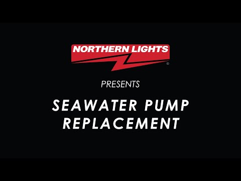 Northern Lights Marine Generator Seawater Pump Replacement