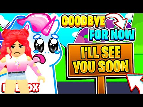 Why Honey The Unicorn CRYING (Goodbye From Her) - Reason Is OVEROOK BAY Roblox