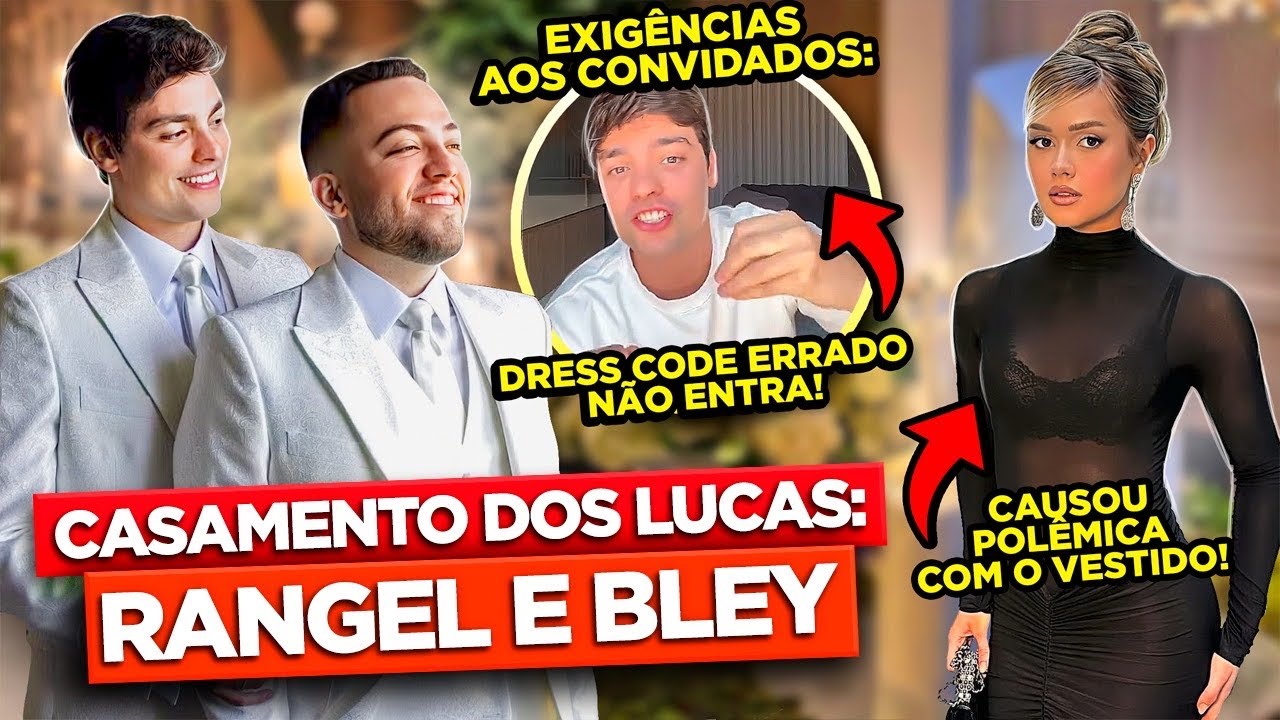 O CASAMENTO (COM POLÊMICAS) DOS LUCAS: RANGEL E BLEY | Diva Depressão
