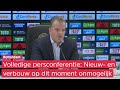 TERUGKIJKEN | De volledige persconferentie van FEYENOORD over FEYENOORD CITY