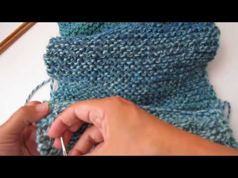 how to sew together the beginner infinity scarf