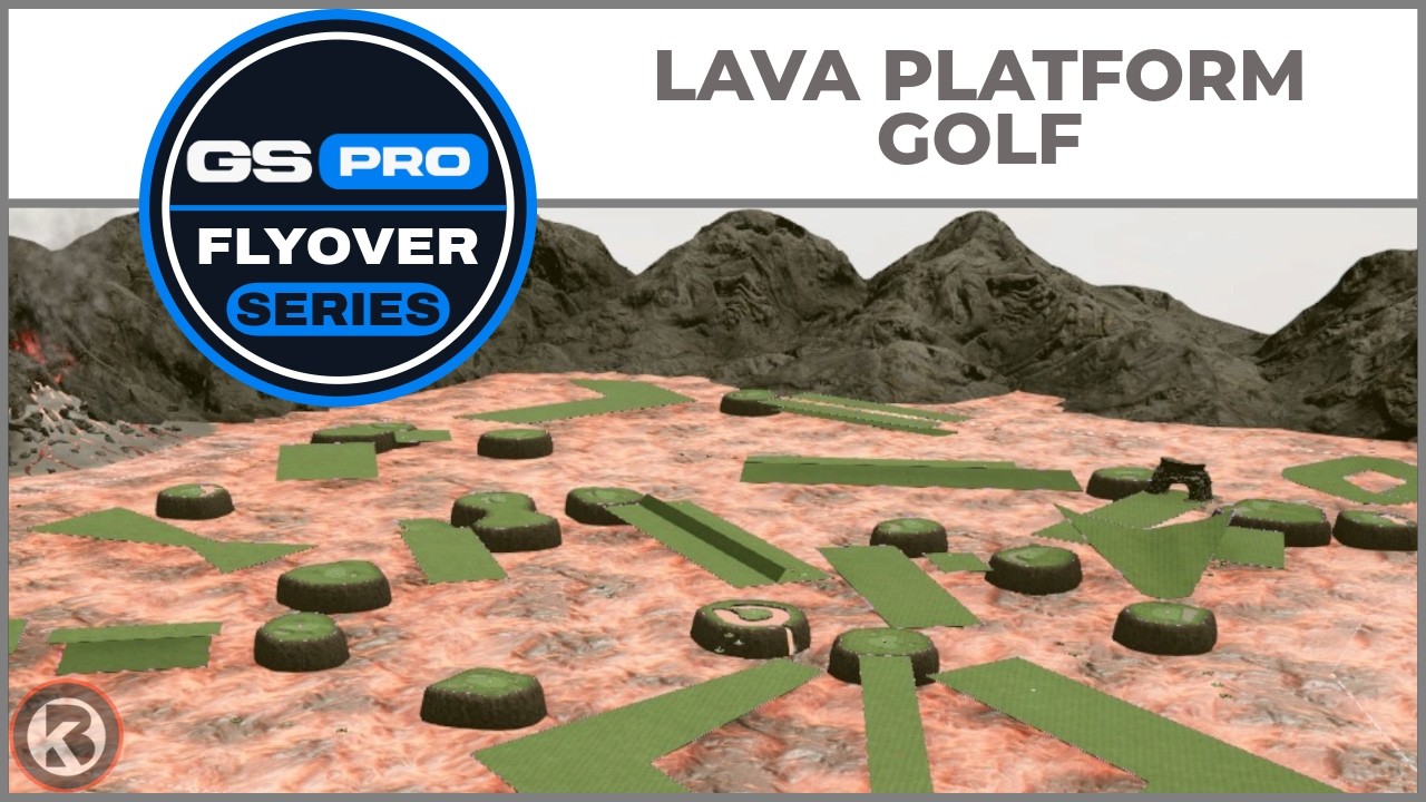Watch Lava Platform Golf flyover on YouTube