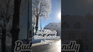 Discover how to visit Germany's snowy Black Forest on a budget! #winterwonderland #budgettravel