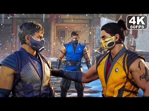 How Sub Zero Betrayed Scorpion And Turned Evil Scene - Mortal Kombat 1