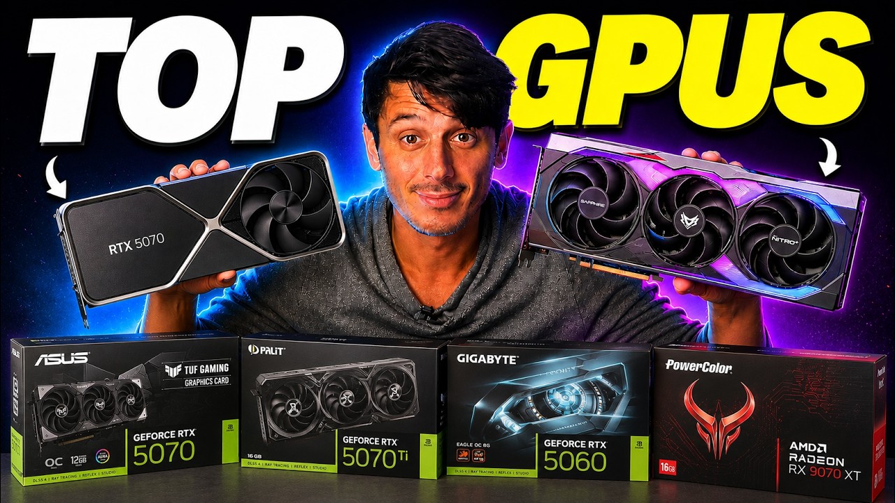 Las MEJORES Tarjetas Gráficas Calidad-Precio de 2026 | TOP GPUs