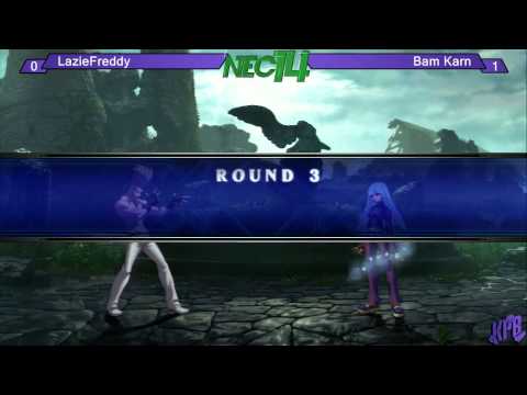 NEC 14 KOF XIII LazieFreddy vs BAM Karn