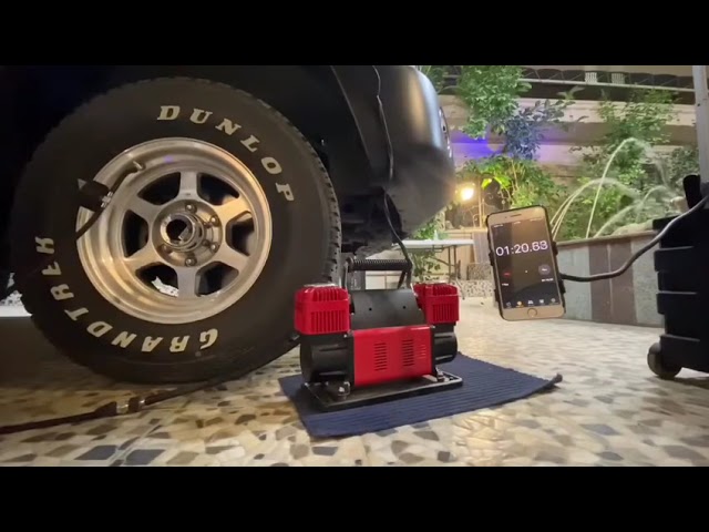 ماطور هوا ابوجمل 2 سلندر سرعة تعبئة 300 لتر في الد...