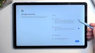 First Configuration of SAMSUNG Tab S6 Lite 2022 - Set Up Process
