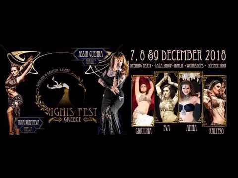 " SAHRAZAD "  ORIENTAL (with WINGS) by FANI THALASSINOU - IGNIS FESTIVAL 2018
