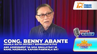 Download lagu Cong. Benny Abante May Assessment sa Salaysay ni Ramil Madriaga | Arangkada Balita mp3