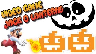 Video Game Jack O Lanterns