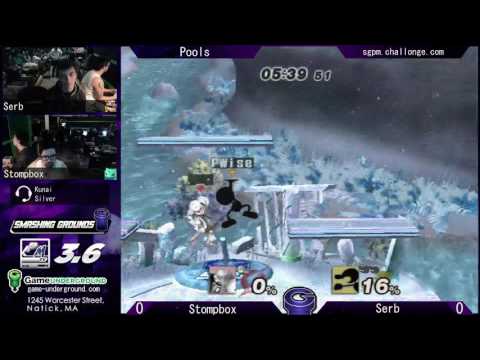 SG Arcadian Spr '17 - Pools: Stompbox (Samus, Mr. Game and Watch) vs Serbian Film (Mr. Game and Watc