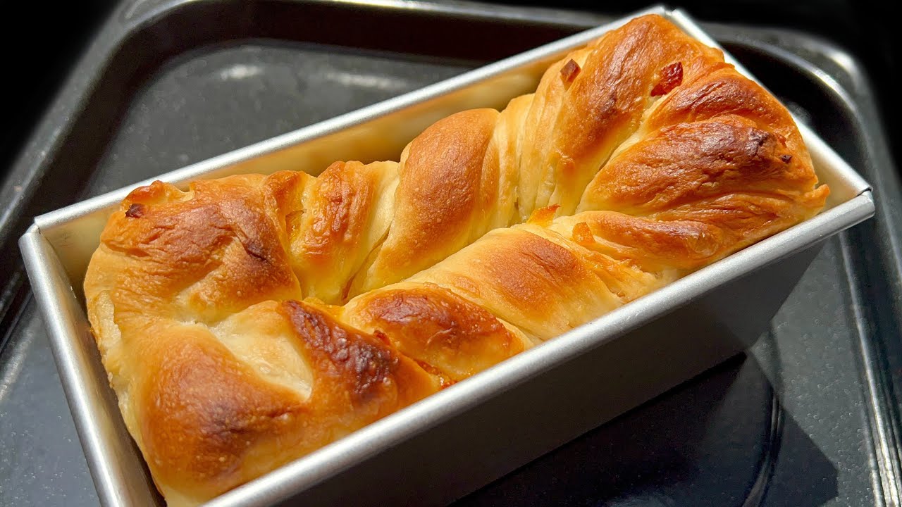 #140 パウンド型で作る！折り込み1回で夏の『オレンジデニッシュ』