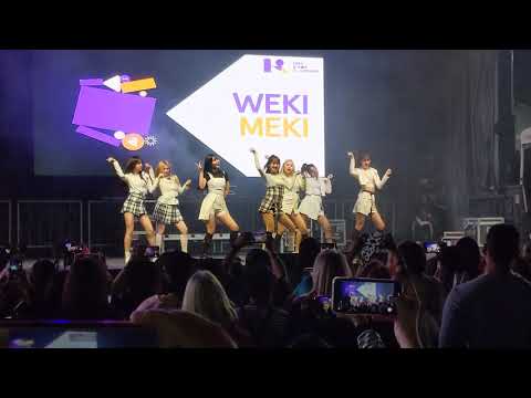 191026 Weki Meki (위키미키) - Tiki Taka (99%), Fancam K-pop Together Dallas TX