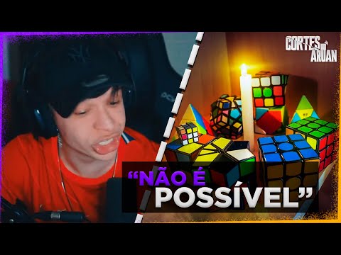 ARUAN REAGE A EU NÃO ACREDITO QUE A VITÓRIA TEVE CORAGEM DE FAZER ISSO DENOVO... - Cortes do Aruan