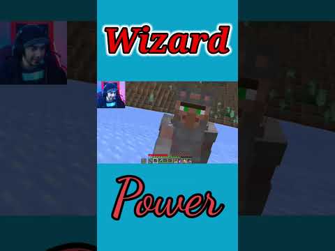 Power Of Wizard 😈 In Himlands 😱 || Minecraft #shorts #himlands #yessmartypie