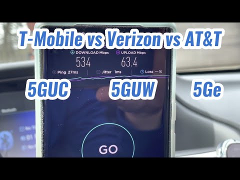 T-Mobile & Verizon 5G Versus! 5G UC vs. 5G UW | N77 C Band N41 & AT&T
