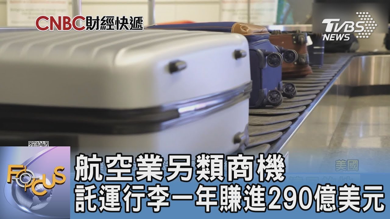 航空業另類商機 託運行李一年賺進290億美元