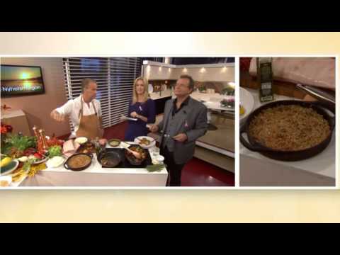 Fredrik Erikssons sicilianska meny och Jens Dolks viner - Nyhetsmorgon (TV4)