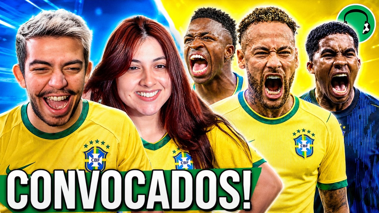 ♫ CONVOCADOS! O NOSSO EXÉRCITO PRA COPA DO MUNDO 2026! | Paródia Evoluiu | REACT