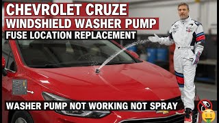 How to Fix Chevy Cruze Windshield Washer Pump Not Working (Fuse Location)