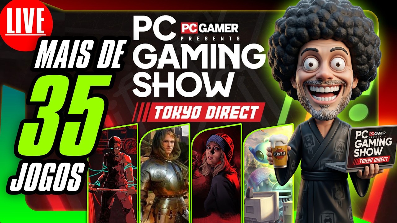 🎮🚨🍺AO VIVO  -  PC Gaming Show Tokyo Direct 2026