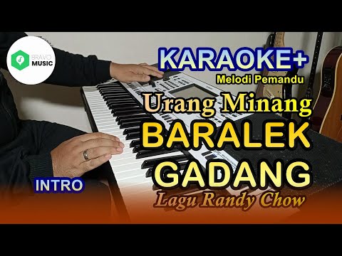 Karaoke URANG MINANG BARALEK GADANG Plus Melodi Pemandu Full HD