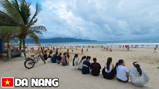 Download lagu DA NANG VIETNAM My Khe Beach in Real Life - SO BUSY So Many People with Amazing Atmosphere mp3