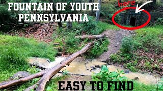 Fountain of youth outside of Pittsburgh, Pennsylvania in ￼ Allison Park￼ #urbex Walk thru History