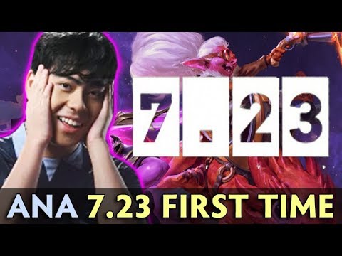OG.Ana FIRST TIME in 7.23 — BACK to Dota after 2 months rest