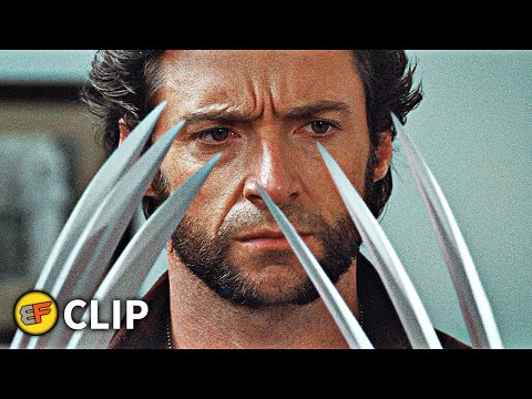 Wolverine's New Claws - Dinner Scene | X-Men Origins Wolverine (2009) Movie Clip HD 4K