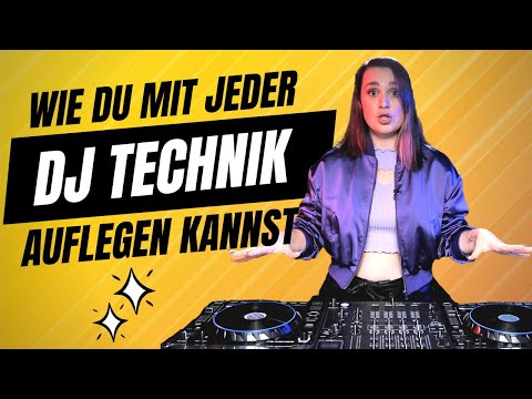Auflegen lernen DJ Mixing Tutorial - Basic Mixer/Controller