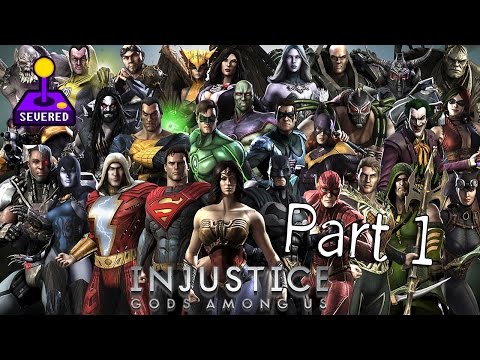 Injustice Gods Among Us Gameplay Walkthrough Part 1 - Intro [PS4]