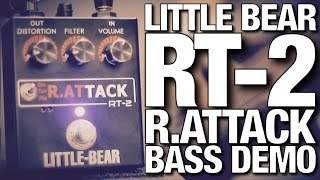 Video thumbnail for Little Bear RT-2 R.ATTACK - Bass Demo by Adam Aarts