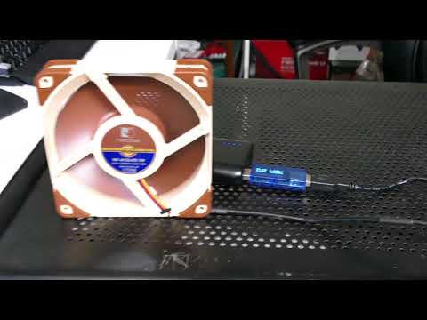 Ventiliatorius Noctua NF- A6x25 5V video