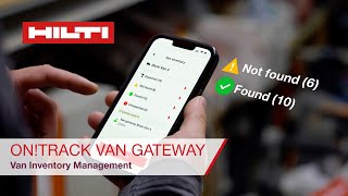 Hilti ON!Track Telematics Gateway - Van Inventory Management