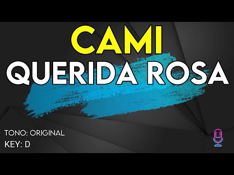 Cami - Querida Rosa - Karaoke Instrumental