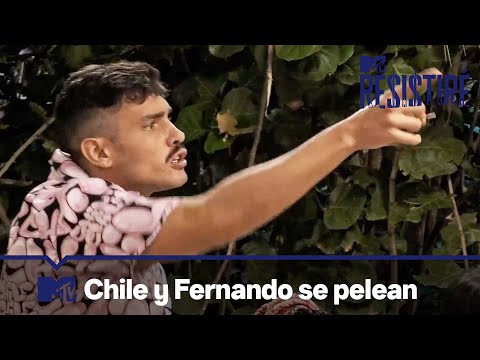 Chile y Fernando se pelean por comida | MTV Resistiré T2