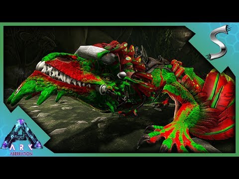 XMAS DRAKE! DRAKE HATCHING AND RAISING! STEALING DRAKE EGGS! - Ark: Aberration [DLC Gameplay E29]