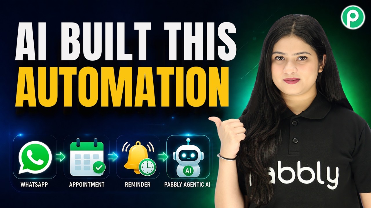 WhatsApp Appointment Reminder Automation with Pabbly Agentic AI