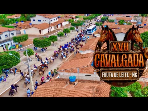 MAIOR CAVALGADA DO NORTE DE MINAS EM FRUTA DE LEITE 2026! VEJA O TAMANHO DESSA FESTA