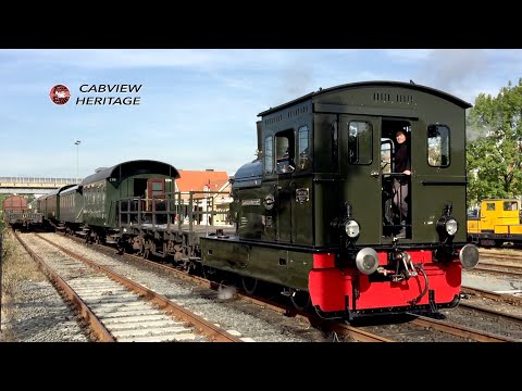 🇩🇪 Cab Ride 1922: Steam Tram: A nostalgic part of the Netherlands: Hoorn - Medemblik 27/9/2018
